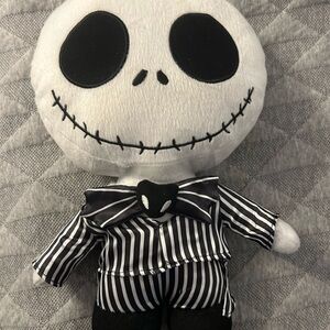 Disney Black and White Striped Plush Toy